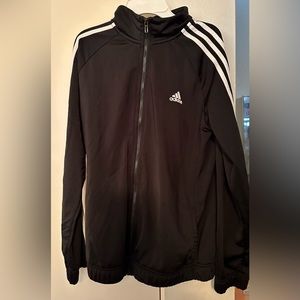 Black Adidas track suit jacket- Never worn